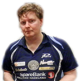 5. PLASS: Lars la 26 spillere bak seg i Herrer D i Trondheim Open.