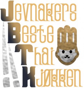 LOGO: Jevnakers Beste Thai Kjøkken markedsføres med denne logoen.