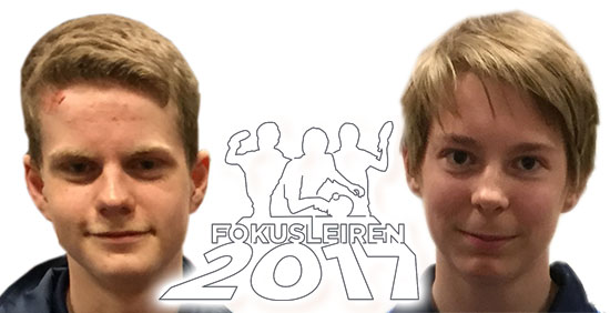 IKKE LEI LEIR: Daniel og Eivind er klare for ny treningsleir i sommer!